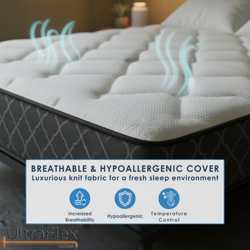 Matelas hybride à ressorts ensachés UltraFlex® Summmit, 10"