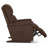 Pinnacle Leather Match Manual Rocking Recliner-1541911894