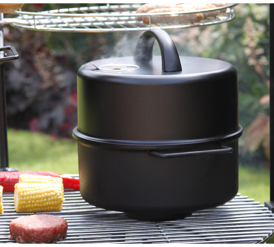 Vertical Wood Burning Portable 30cmÂ² Smoker