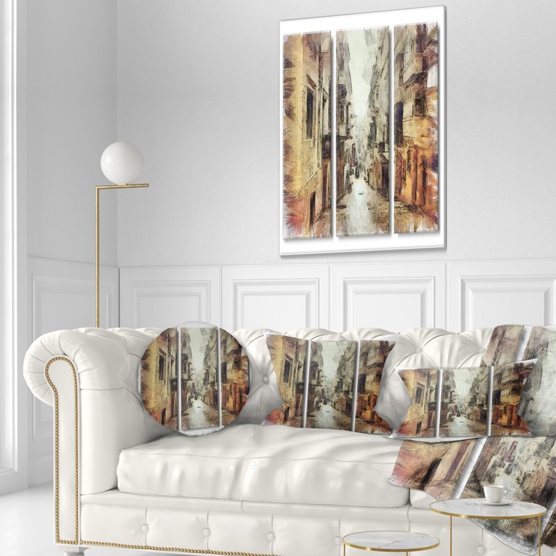 Coussin lombaire extensible à l'aquarelle