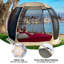 10 Ft. W x 10 Ft. D Fibreglass Gazebo