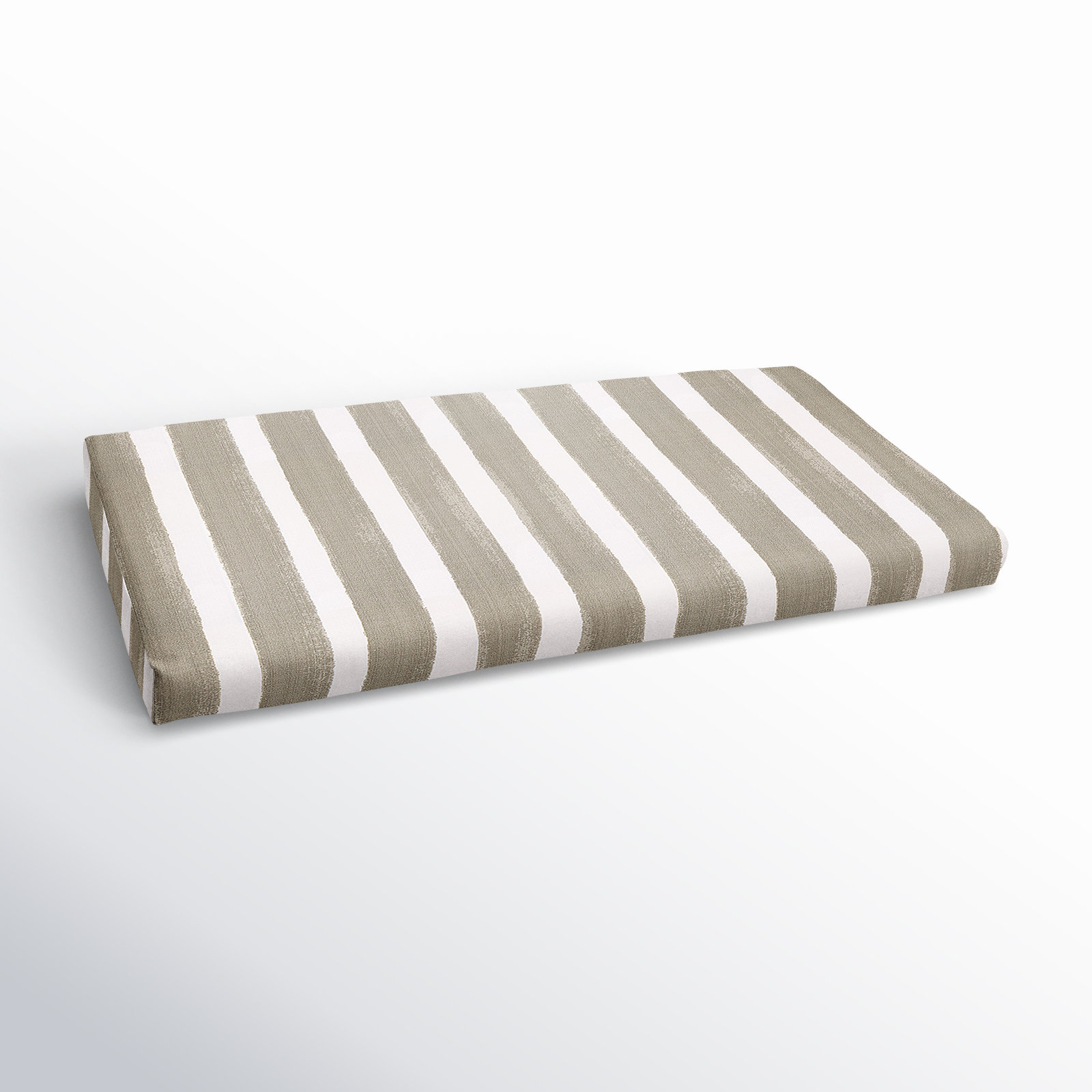 Gia Striped Indoor/Outdoor Bench Cushion, 43" W x 18" D