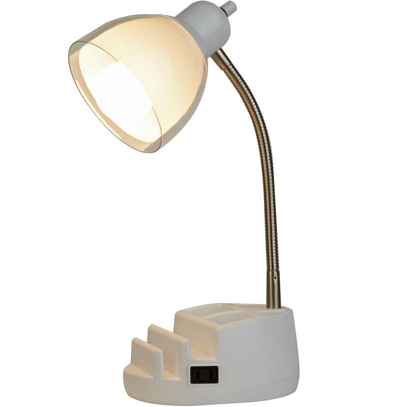 Lampe de travail multi-fonctions avec prise de courant