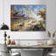Margrie - Art mural de course de chevaux-106140750-106140749