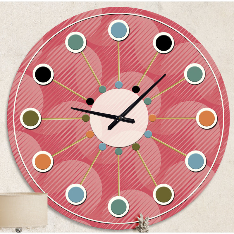 Horloge murale Coral, Moyenne
