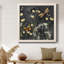 Garden Magic II - Toile encadrée de qualité supérieure - prête à être accrochée-179901727-179901726