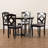 4 - Person Four Leg Dining Set-1585137602