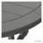 Nautical Trestle 48" Round Dining Table-50289660
