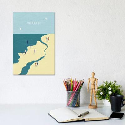 Nordsee by Katinka Reinke - Wrapped Canvas Print