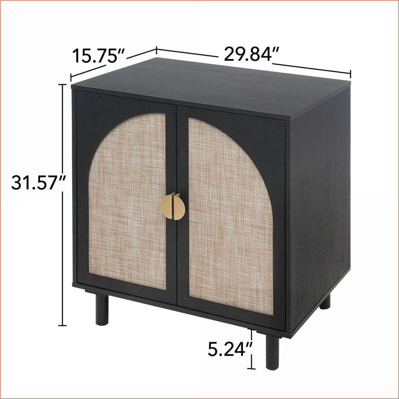 Armoires à 2 portes avec tablettes réglables Dispositif anti-basculement | Panneau de particules et panneau de fibres à densité moyenne | Chambre à coucher