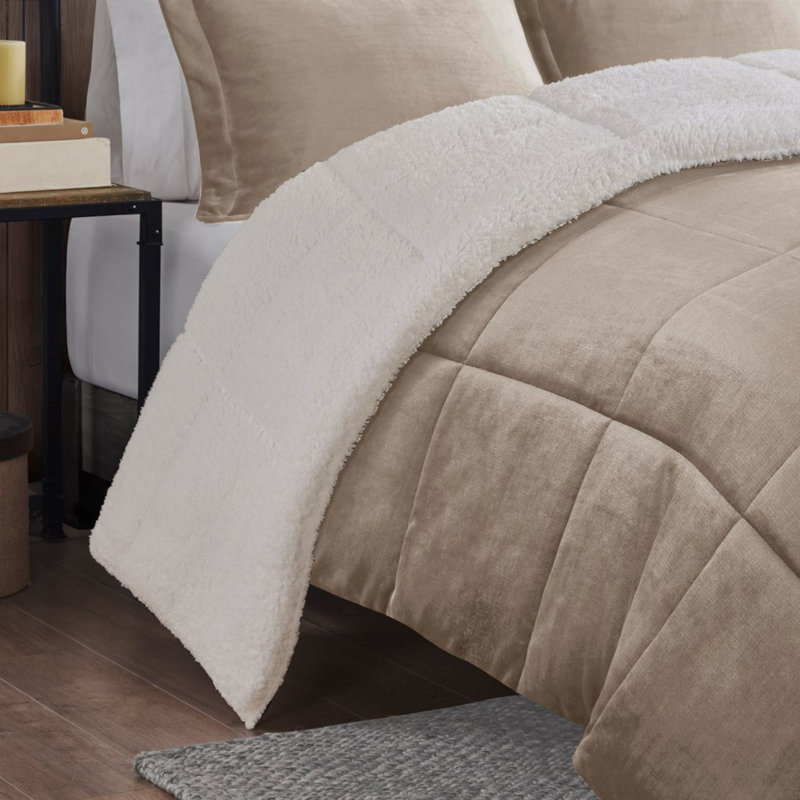 Ensemble d'édredon en duvet très grand à Sherpa