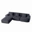 Canapé modulaire en L 113 po-123054132