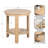 Aamnah Round Living Room Side Table-114543610-110998431