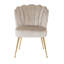Chaise d'appoint rembourrée en velours Pippa-66203113-66203114