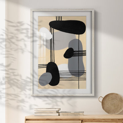 «Interconnected Shapes II», impression encadrée
