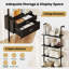 184cm H x 60cm W Metal Ladder Bookcase