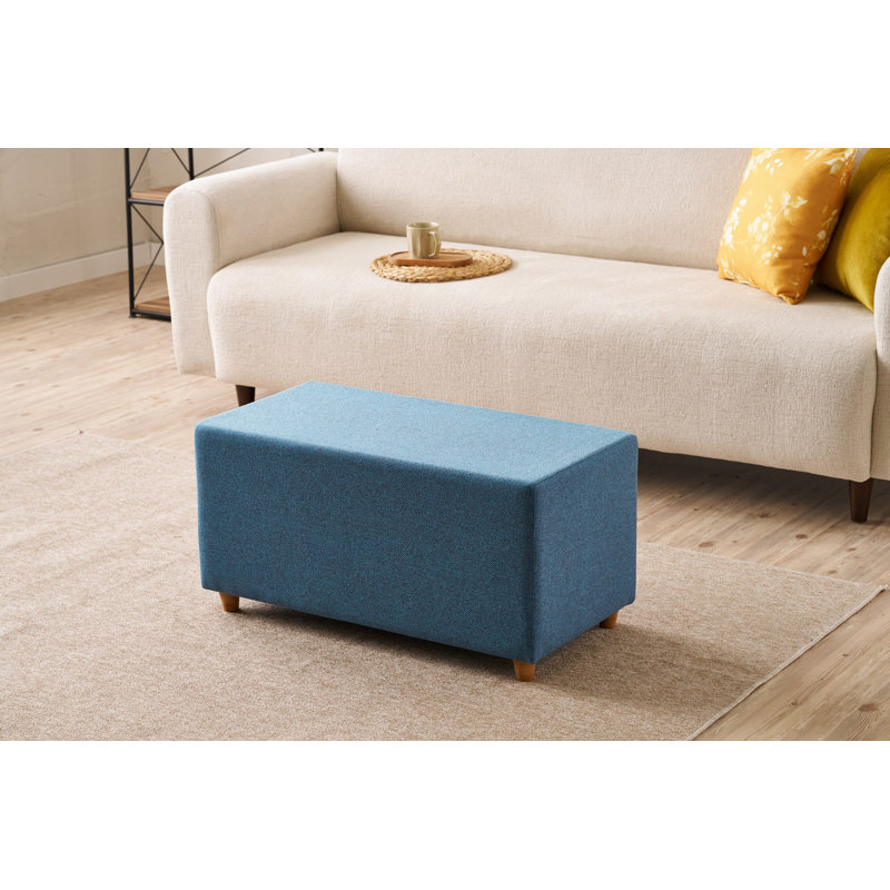 Pouf, Bleu