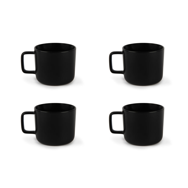 Nordic Stoneware Teacup, Black