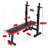 Adjustable Folding Multifunctional Workout Station Adjustable Workout Bench With Squat Rack