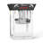 12 Oz Commercial Popcorn Maker - 850w Countertop Machine With Tempered Glass & Warming Deck (black)