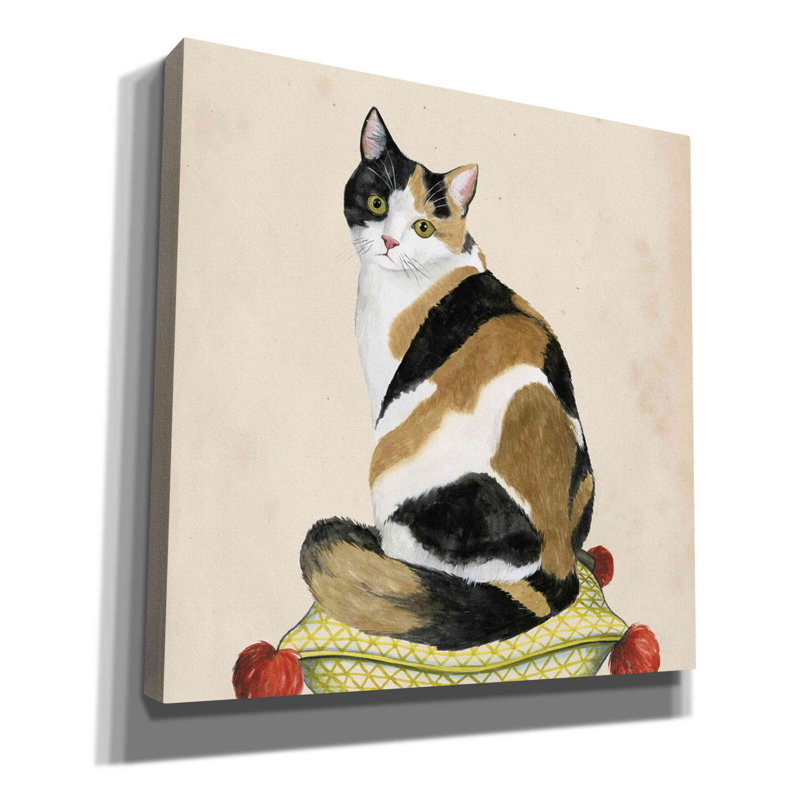 Red Barrel Studio® «Lady Cat III» par Grace Popp, H 26 po x l 26 po x P 1,5 po