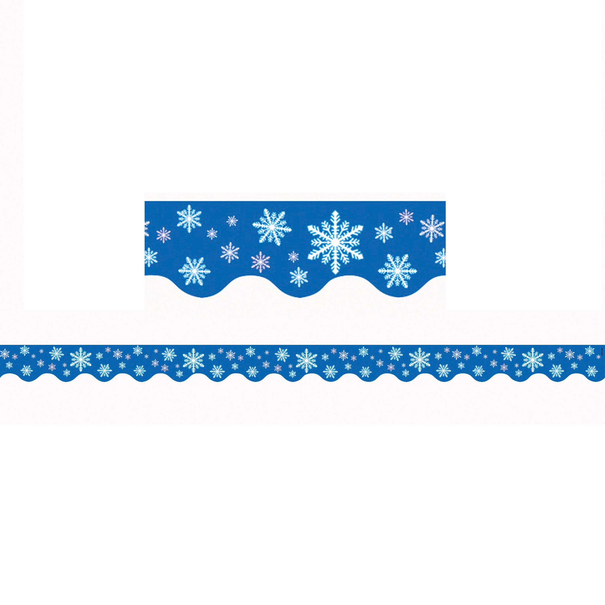 Teacher Created Resources Snowflakes Border Trim | Wayfair