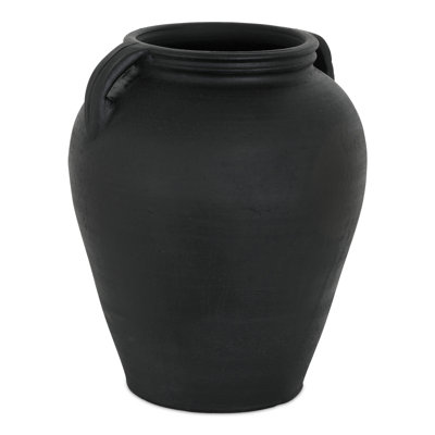 Vase Jovi en terre cuite noire