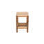 Banc de douche en teck Elli-Anne