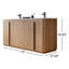 Parma 72" W Double Vanity-2098432046