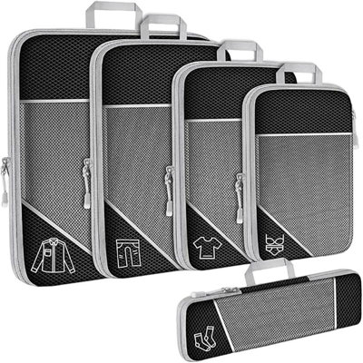 5 Pack Luggage Packing Organization Cubes