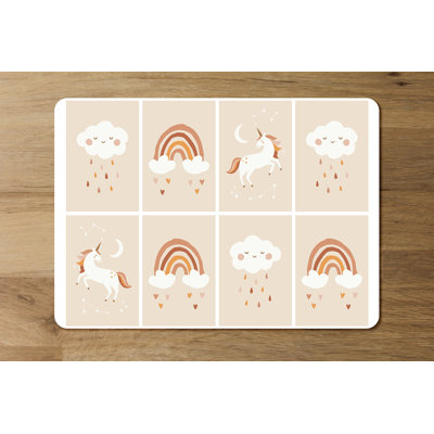 Dristin Wood Rectangle Placemat