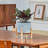 Elayna Ceramic Planter with Wood Stand-345935327-345133210