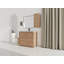 Meuble-lavabo autoportant avec lavabo en céramique et armoire d'appoint-800867406