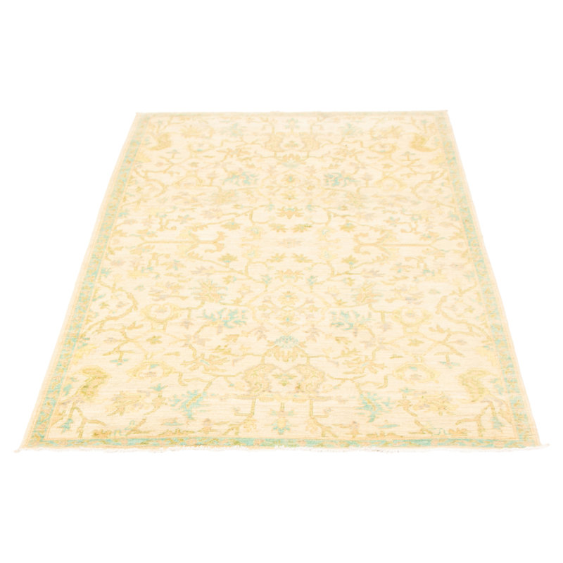 Tapis crème Peshawar Oushak 4 pi 11 po x 7 pi 9 po