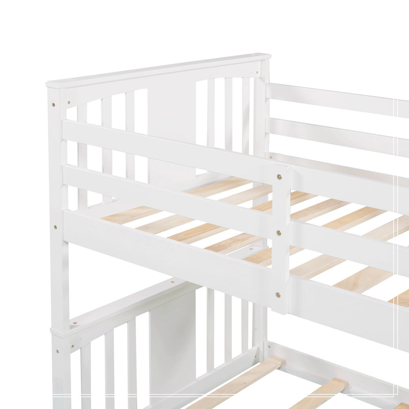 Lit plateforme Imery, Lit simple, Blanc