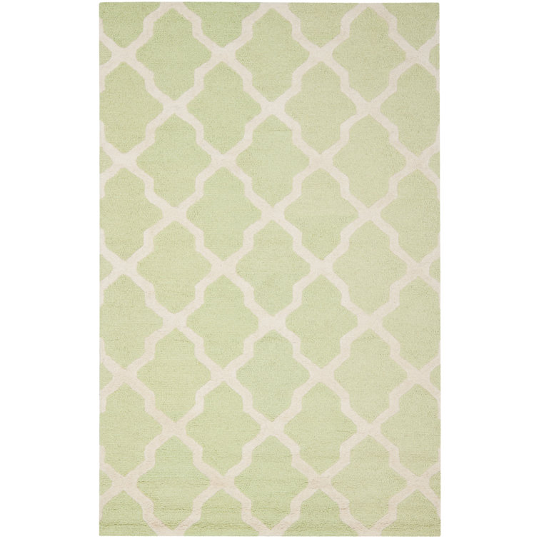 Darrow Geometric Wool Hand Woven Area Rug