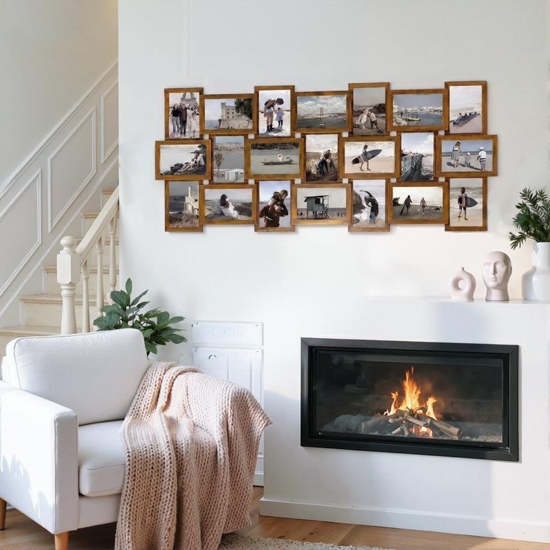 Cadre photo mural, Gold