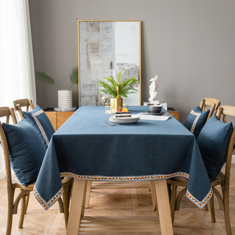 Hicksley Tablecloth, Blue