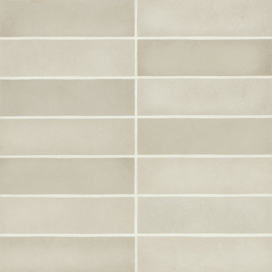 Makoto 2.5" x 10" Ceramic Tile (Set of 34) Bedrosians