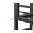 Loft Bed With Desk, Twin Size Metal Loft Bed-1355595333
