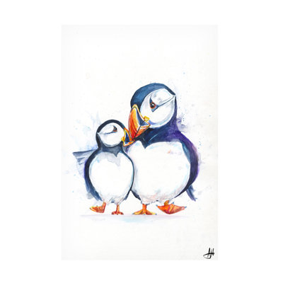 «Parading Puffins» par Marc Allante