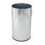 Poubelle en acier inoxydable 40 gallons Leafview