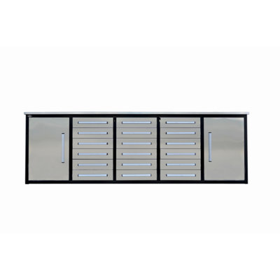 Armoire de rangement avec tiroirs et armoires