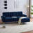 Meganmarie 83'' Velvet Sofa-1116839325