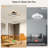 Bulmer Modern Flush Mount Ceiling Fan with Dimmable LED Light Kit,RC,Reversible Blades,6 Speeds - 4 Rings