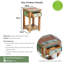 Ranjit Side Table with Storage