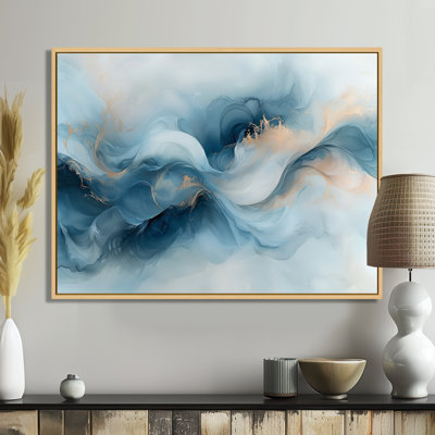 «Fluid Foundations Of Quartzite Marble III», art abstrait sur toile marbrée