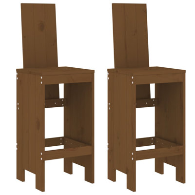 Morrigun Solid Wood Counter Stool