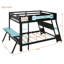 Lit double superposé au-dessus d'un lit double 107 po x P 57,3 po x H 65 po Cloud