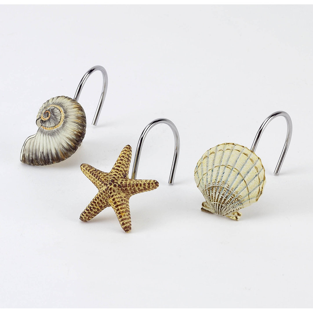 Antigua Bath Shower Curtain Hook (Set of 12) Avanti Linens